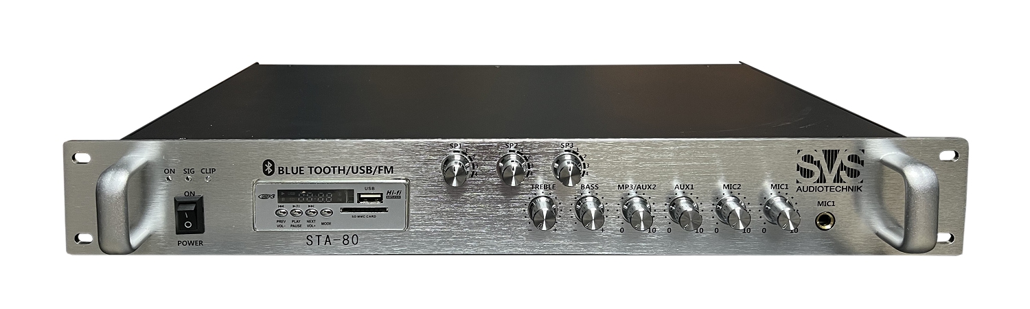 SVS Audiotechnik STA-80 Микшер-усилитель для систем Public Address в Усть-Катаве