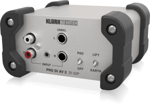 Klark Teknik DI 22P пассивный стерео директ-бокс в Усть-Катаве