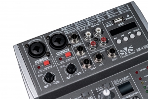 SVS Audiotechnik mixers AM-4 DSP Аналоговый микшерный пульт, 4-канала в Усть-Катаве